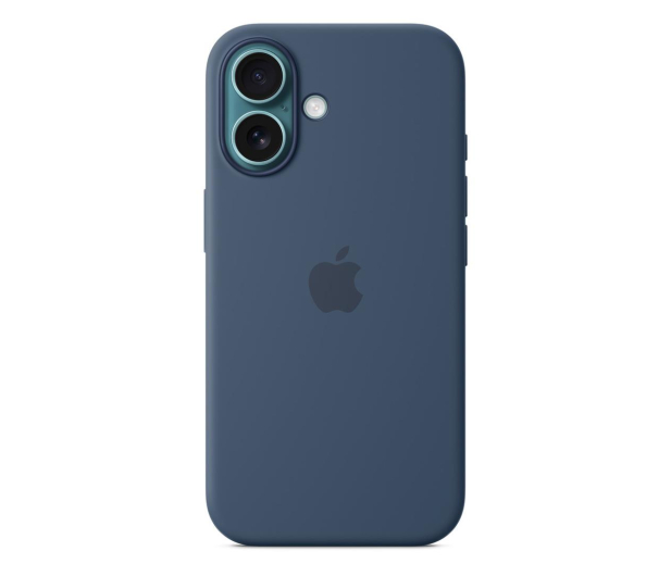 APPLE Silikonowe etui MagSafe do iPhone 16 denim - 1278581 - zdjęcie 2